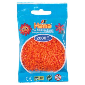 Hama Mini perler, Orange