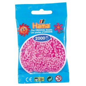 Hama Mini perler, Pastel pink