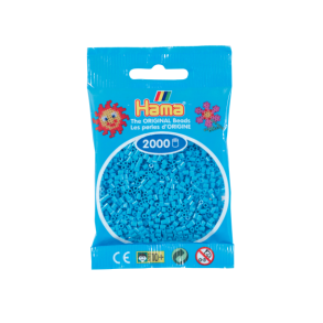 Hama Mini perler, Azurbl
