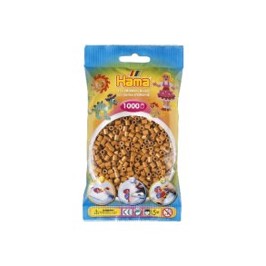 Hama Midi prlor 1000 st., Ljusbrun