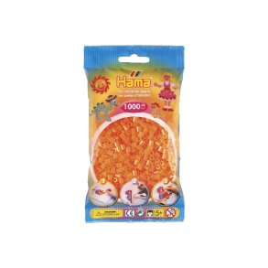 Hama Midi prlor 1000 st., Neon orange