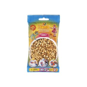 Hama Midi prlor 1000 st., Guld