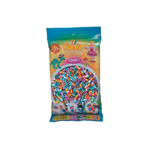 Hama Midi prlor 1000 st., Randig mix 90