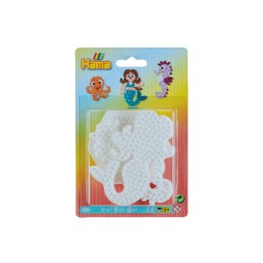 Hama Midi Stiftplattor (3 st.), Sexkant/sjhst/sjjungfru