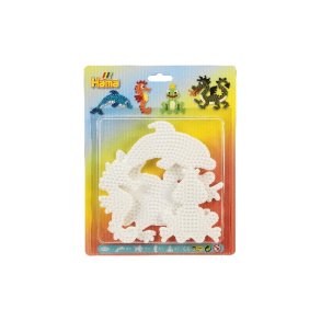 Hama Midi Stiftplattor (4 st.), Delfin/drake/sjhst/groda