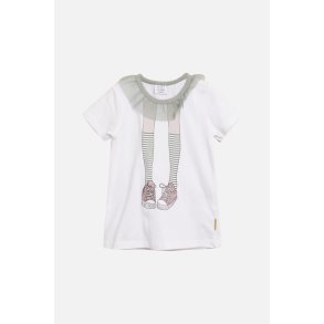 Hust and Claire T-Shirt SS, Audrey/White
