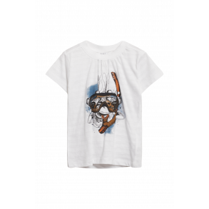 Hust and Claire T-shirt SS, Arthur/White