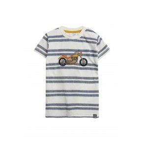 Hust and Claire T-shirt SS, Andy, Blue Moon