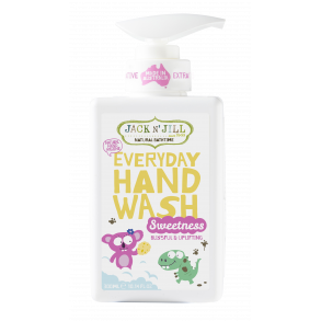 Jack N' Jill Sweetness Hndvask i brnehjde 300 ml, Kokosolie