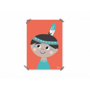 Julica Miniaffisch 21x29.7cm, Tipikids/Indian Kille