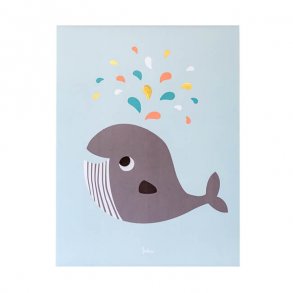 Julica Affisch 50X70cm, Zookids/Val/Gyllene droppar