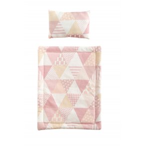 Kids Concept Sngset till docka, Rosa