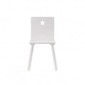 Kids Concept Chair, Star / White