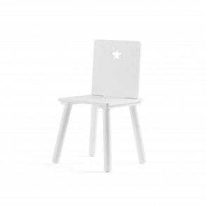 Kid's Concept Stol, Star/Hvid