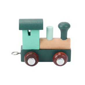 Kinder und Kids Namenzug Lokomotive, Arktisch blau