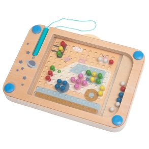 Kinder och Kids Skapa bilder med magnetpenna och kulor