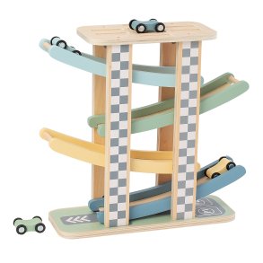 Kinder and Kids Bilbana med Bilar (4 st.)