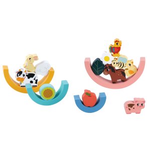 Kinder and Kids Byggklossar, Regnbge och figurer (set)