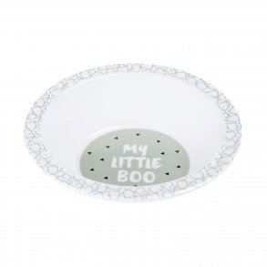 Lssig Djup tallrik, Little Spookies/Olive