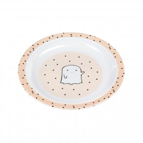 Lssig Platt tallrik, Little Spookies/Peach