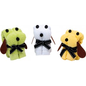 Legler Vaskeklud Lille (3 stk.), Hunde