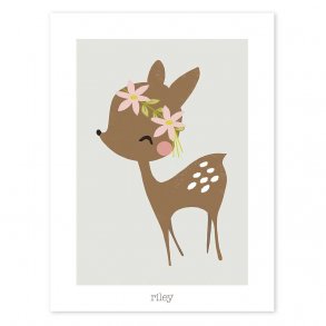 Lilipinso Affisch 30x40cm, Vichy Carpenter/Rdjur