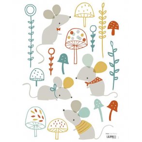 Lilipinso Wallstickers, Lizzie Mackay/Mus