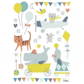 Lilipinso Wallstickers, Sarah Betz/Pattedyr