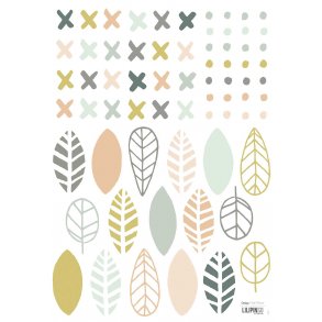 Lilipinso Wallstickers, Chloe Chapeaublanc/Blade og Prikker