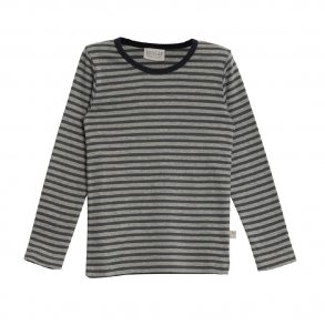 Wheat Langrmet T-shirt med Striber, Gr
