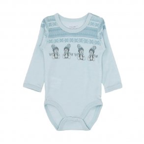 Hust and Claire Bodystocking Baloo Uld/Bambus, Lys Mint