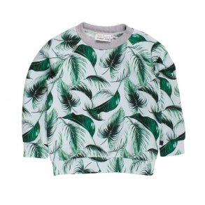 Fred's World Sweatshirt  med Palmer, Lysegrn