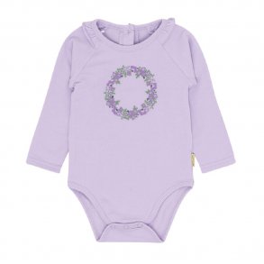 Hust and Claire Boa Bodystocking m. Blomsterkrans print