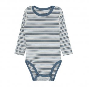 Hust and Claire Buller Bambus Bodystocking m. Striber i Bl