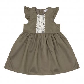 Hust and Claire Davida Kjole i Khaki