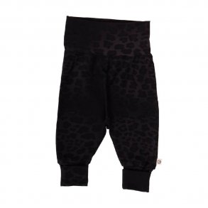Msli Spicy Bukser med Panter, Dark Grey Melange