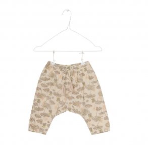Mini A Ture Loreen Pants med Blomsterprint, Creme De Peche