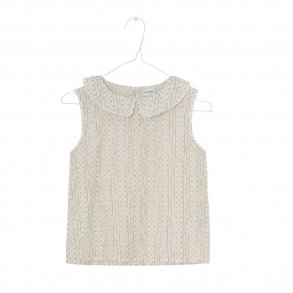 Mini A Ture Steffie Top med Blomsterprint, Delicacy Pink