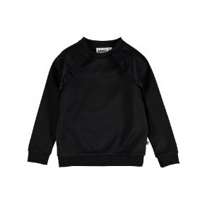 Molo Michaela Sweatshirt med flser, Sort