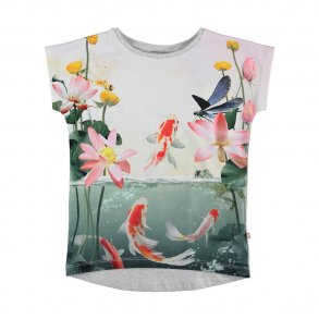 Molo Ragnhilde T-shirt m. Blomster og Fisk