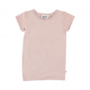 Molo Rasmine Ensfarvet T-shirt i Rosa