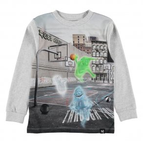 Molo Renzi Langrmet T-shirt m. Spgelser der Spiller Basketbold