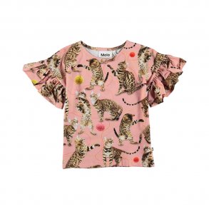 Molo Rayah T-shirt med Katte