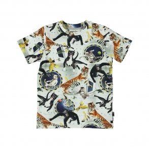 Molo Ralphie T-shirt med Dyr i Rummet