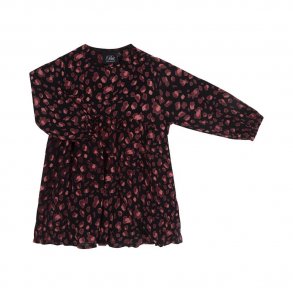 Petit By Sofie Schnoor Kjole med rosa Print, Sort