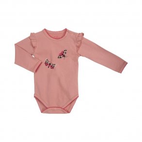 Petit by Sofie Schnoor Body med Flse, Burned Coral