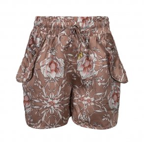Petit by Sofie Schnoor Rosella Shorts med Blomster, Caramel