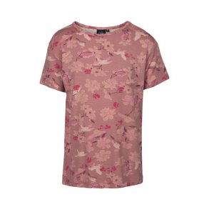 Petit by Sofie Schnoor T-Shirt Sus med Blomster, Rose