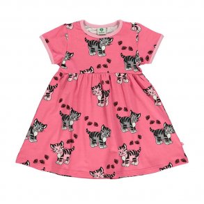 Smfolk Kjole i Rosa m. Katte
