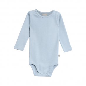 Wheat Body Plain LS i Himmelbl Farve